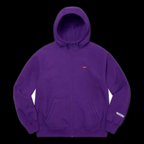 Supreme x Gore-tex Windstopper Zip Up Hooded Sweatshirt 'Purple'
