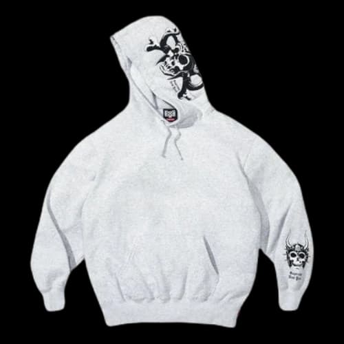 Supreme x Bounty Hunter Hooded Sweatshirt 'White Black'