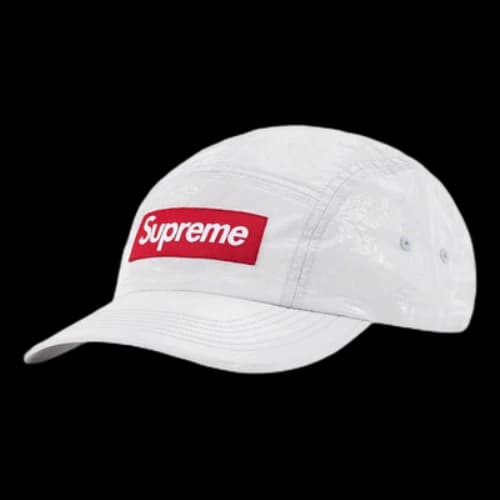 Supreme Gloss Ripstop Camp Cap 'White'
