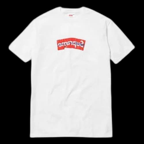 Supreme x COMME des GARCONS CDG SS17 Box Logo Tee 'White'