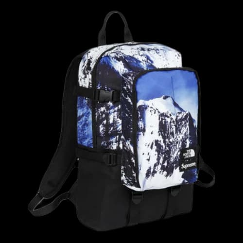 Supreme x The North Face Mountain Expedition Backpack 'White Black Blue'
