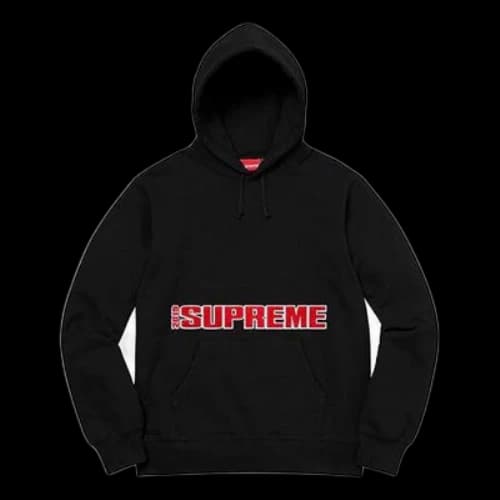 Supreme SS19 Blockbuster Hooded Sweatshirt