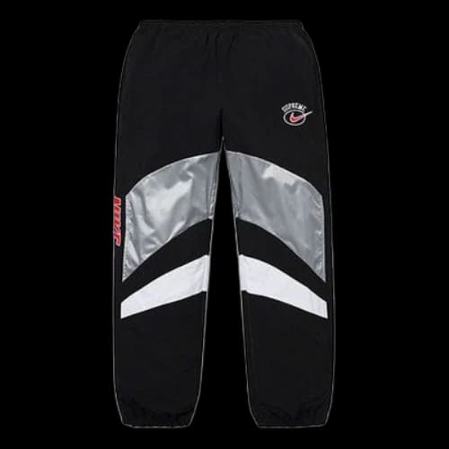 Supreme SS19 x Nike Warm Up Pant Crossover Casual Pants Unisex Silver