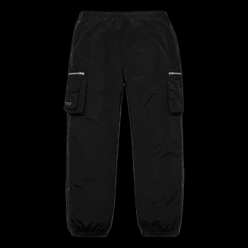 Supreme SS19 Nylon Cargo Pant Casual Jogger Pants Unisex Black