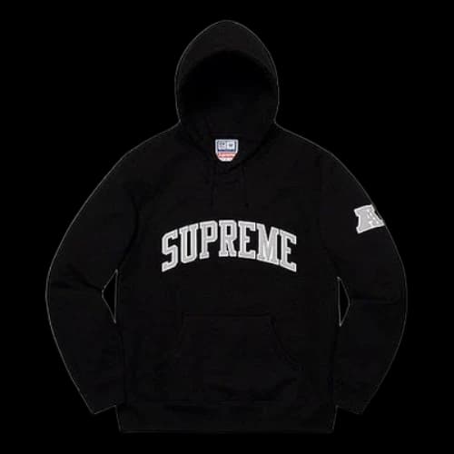 Supreme SS19 x NFL Raiders 47 Hooded Sweatshirt
