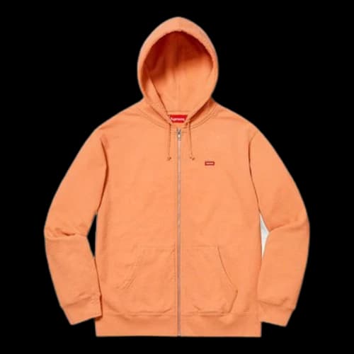 Supreme SS19 Small Box Zip Up Sweatshirt