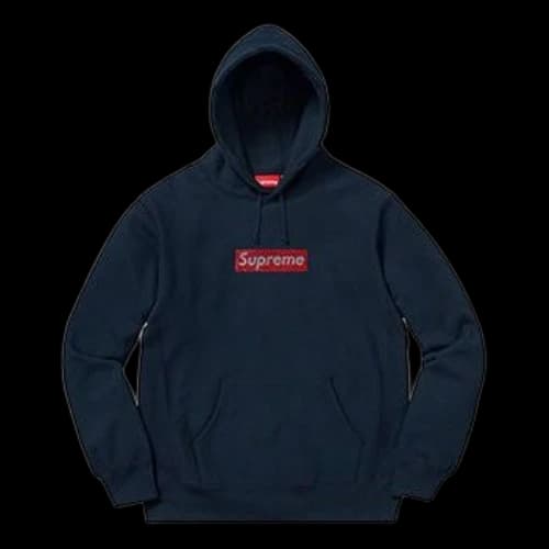 Supreme SS19 x Swarovski Box Logo Hooded Sweatshirt BOGO