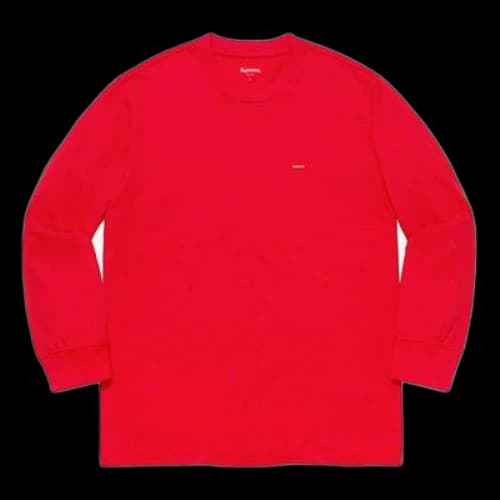 Supreme SS20 Week 4 Small Box LS Tee Logo Tee