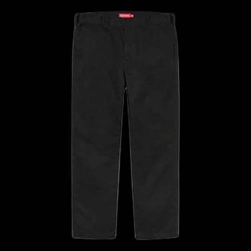 Supreme SS20 Week 1 Work Pant Cargo Pants Unisex Black