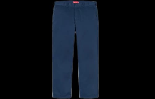 Supreme SS20 Week 1 Work Pant Cargo Pants Unisex Navy Blue