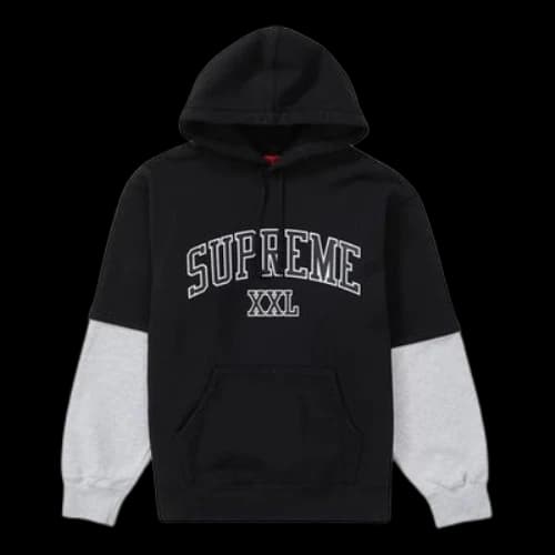 Supreme SS20 Week 2 Hooded Sweatshirt Logo Sports Unisex Black