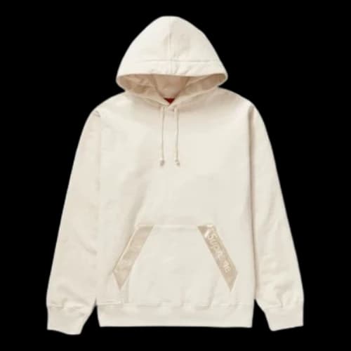 Supreme SS20 Week 2 Tonal Webbing Hooded Sweatshirt