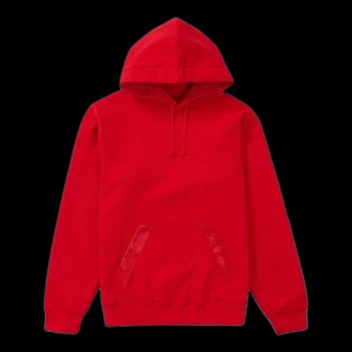 Supreme SS20 Week 2 Tonal Webbing Hooded Sweatshirt