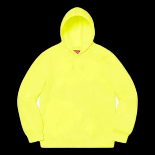 Supreme Overdyed Hooded Sweatshirt 'Yellow'