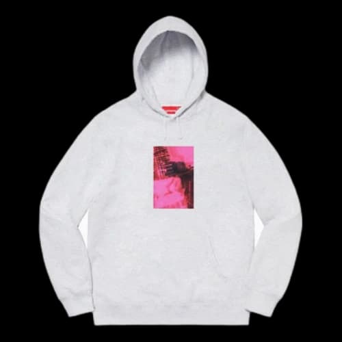 Supreme x My Bloody Valentine Hooded Sweatshirt 'Grey Purple'