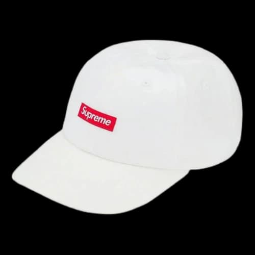 Supreme Cordura Small Box 6-Panel 'White Red'