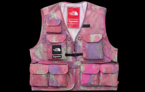 Supreme x The North Face Cargo Vest 'Tan Black'