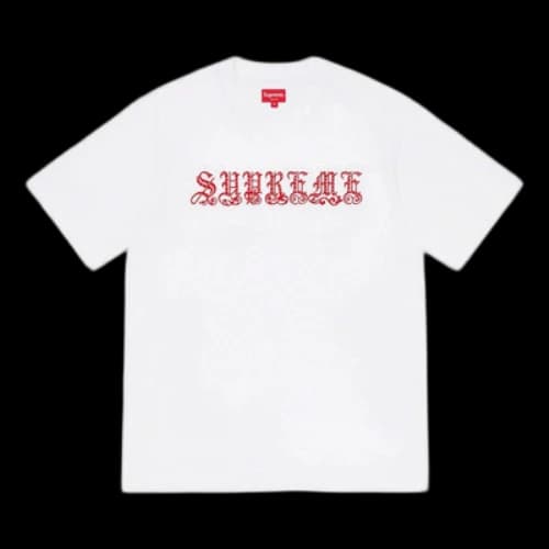 Supreme SS21 Week 8 Old English Rhinestone S