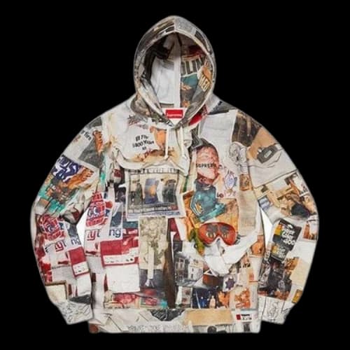 Supreme Dash's Wall Hooded Sweatshirt 'Multi-Color'