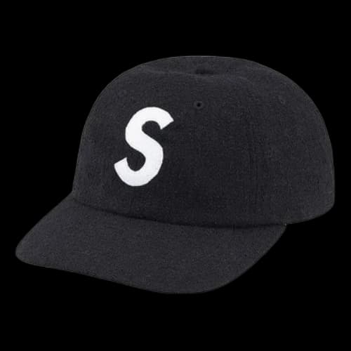 Supreme Terry S Logo 6-Panel 'Black White'