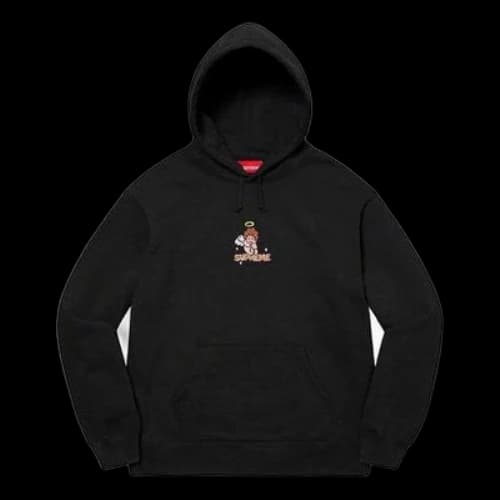 Supreme Angel Hooded Sweatshirt 'Black'
