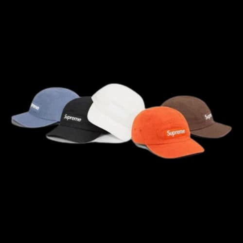 Supreme Linen Fitted Camp Cap 'Multi-Color'