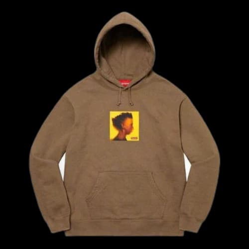 Supreme x Gummo Hooded Sweatshirt 'Olive Green Yellow'