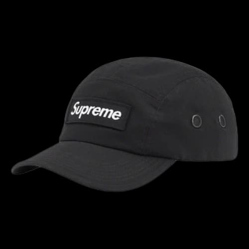 Supreme Military Camp Cap 'Black White'