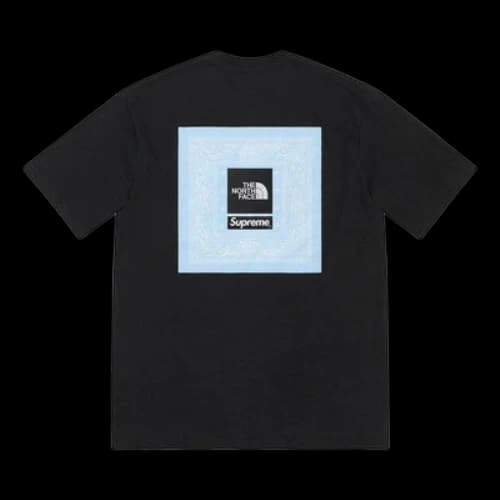 Supreme SS22 Week 16 x The North Face Bandana Tee Logo Tee