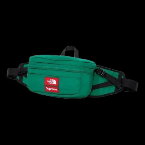 Supreme x The North Face Trekking Convertible Backpack And Waist Bag 'Green Red'