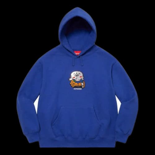Supreme AOI Buddha Hooded Sweatshirt 'Blue'