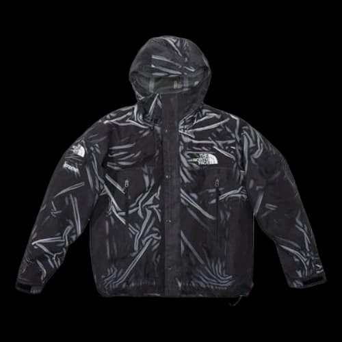 Supreme x The North Face Trompe L'Oeil Printed Taped Seam Shell Jacket 'Black'