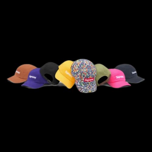 Supreme Washed Chino Twill Camp Cap 'Multi-Color'