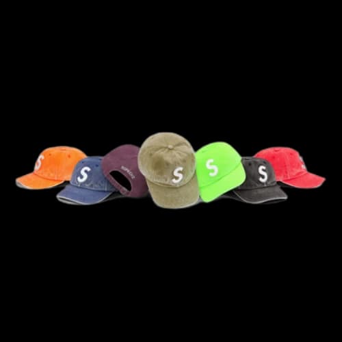 Supreme Pigment Canvas S Logo 6-Panel 'Multi-Color'