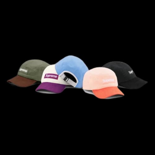 Supreme Suede Visor Camp Cap 'Multi-Color'