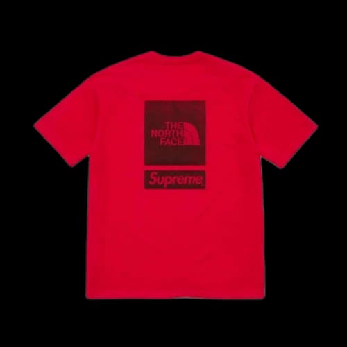 Supreme x THE NORTH FACE SS24 Week 3 Logo T-Shirt 'Red Black'