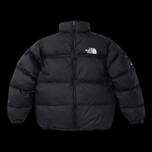Supreme x The North Face Split Nuptse Jacket 'Black White'