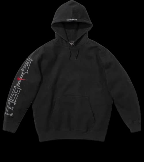 Supreme x Nike Hooded Sweatshirt 'Black'