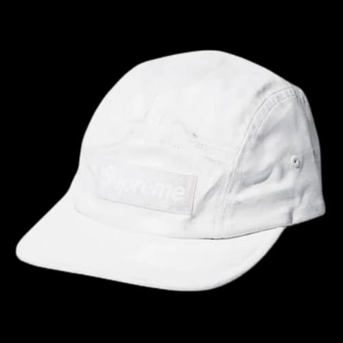 Supreme x MM6 Maison Margiela Painted Camp Cap 'White'