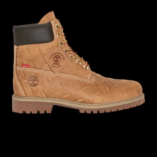 Timberland Supreme x 6 Inch Premium Waterproof Boot 'Embossed Diamond Plate - Wheat'