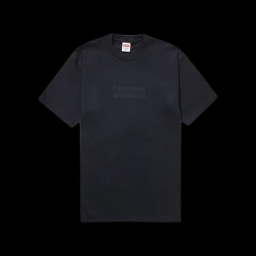 Supreme Tonal Box Logo Tee Black