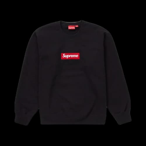Supreme Box Logo Crewneck (FW22) Black