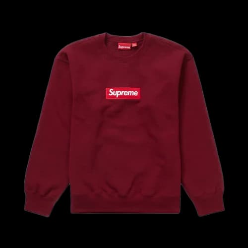 Supreme Box Logo Crewneck (FW22) Cardinal