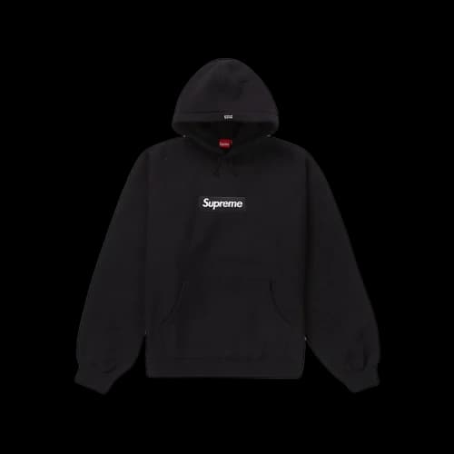 Supreme Box Logo Hooded Sweatshirt (FW23) Black