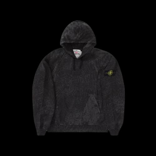 Supreme Stone Island Hooded Sweatshirt (FW23) Black