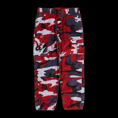 Supreme Nike Arc Corduroy Cargo Pant Red Camo