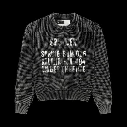 Sp5der Underthefive Sweater 'Black'