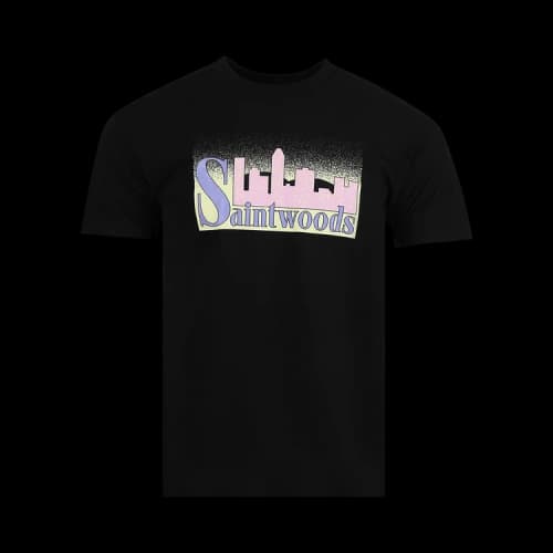 Saintwoods Skyline Tee 'Black'