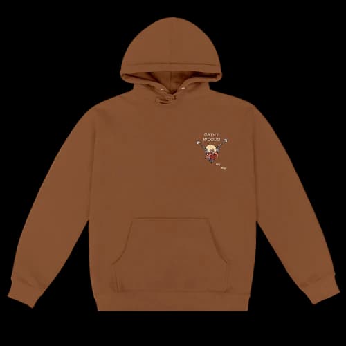 Saintwoods Try Me Hoodie 'Saddle'