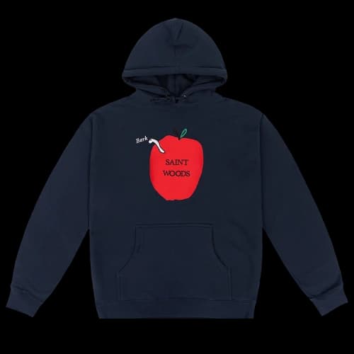 Saintwoods Warm Bark Hoodie 'Navy'